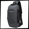 Lockable USB Charging Waterproof Crossbody Bag With Multiple Pockets