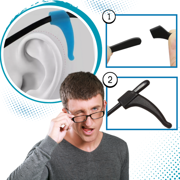 Temple Glasses Pads For Secure Hold And All Day Comfort