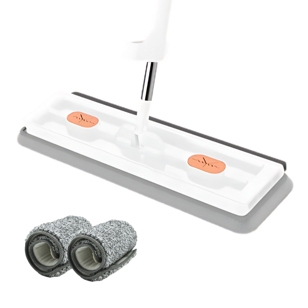 360 Degree Self Wringing Flat Mop With Bucket For Easy All Surface Cleaning