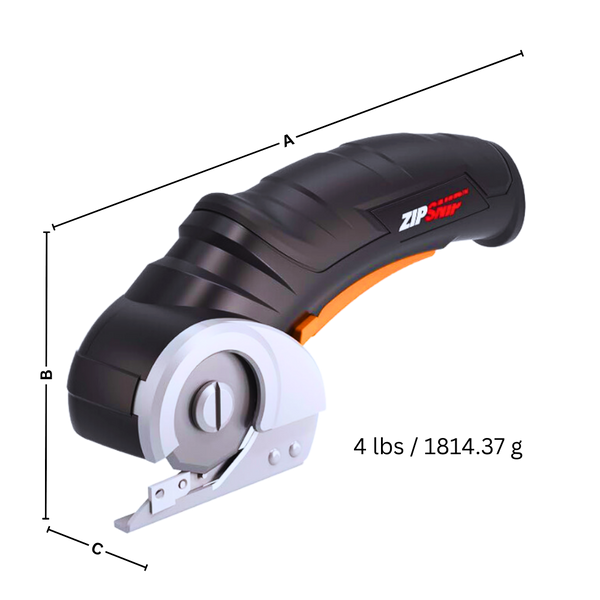 Cordless Self-Sharpening Scissors For Precise DIY Cutting