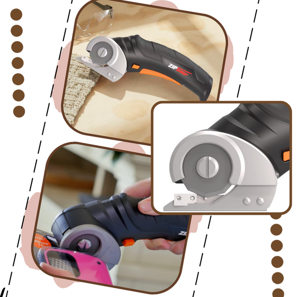 Cordless Self-Sharpening Scissors For Precise DIY Cutting