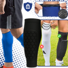 Shin Compression Sleeve With Integrated Padding For Lightweight Protection