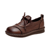Leather Platform Loafers With Shock Absorption For All Day Comfort