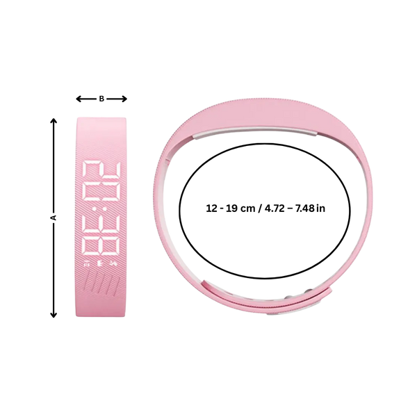 Gentle Wake Up Alarm Wristband With No Snooze And Fitness Tracking