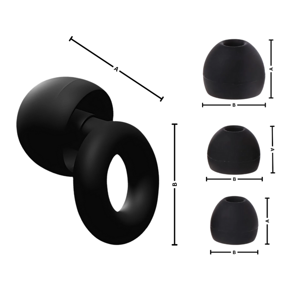 Silicone Serenity Ear Plugs For All Night Comfort And 25 dB Noise Reduction