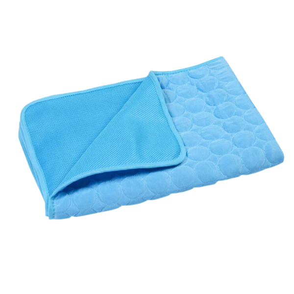 Silk Pet Cooling Pad For Heat Absorption And Odor Free Comfort This Summer