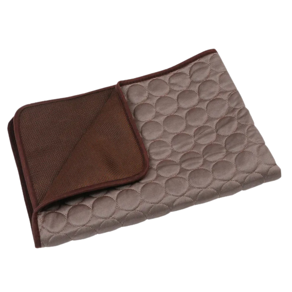 Silk Pet Cooling Pad For Heat Absorption And Odor Free Comfort This Summer