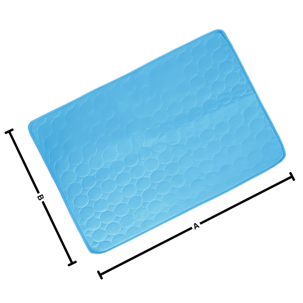 Silk Pet Cooling Pad For Heat Absorption And Odor Free Comfort This Summer
