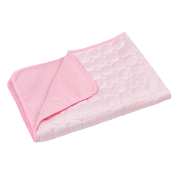 Silk Pet Cooling Pad For Heat Absorption And Odor Free Comfort This Summer