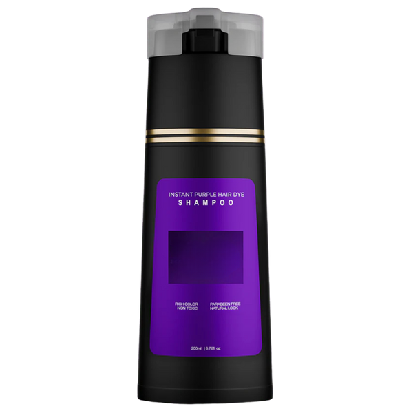 Dye Shampoo for Instant Gray Coverage and Three in One Color Care
