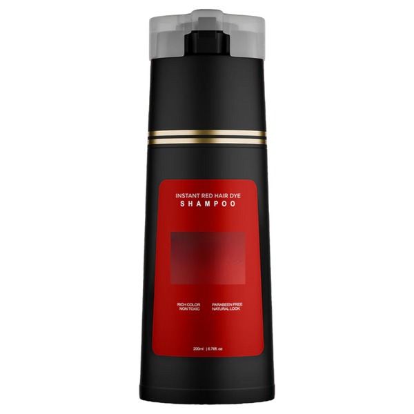 Dye Shampoo for Instant Gray Coverage and Three in One Color Care