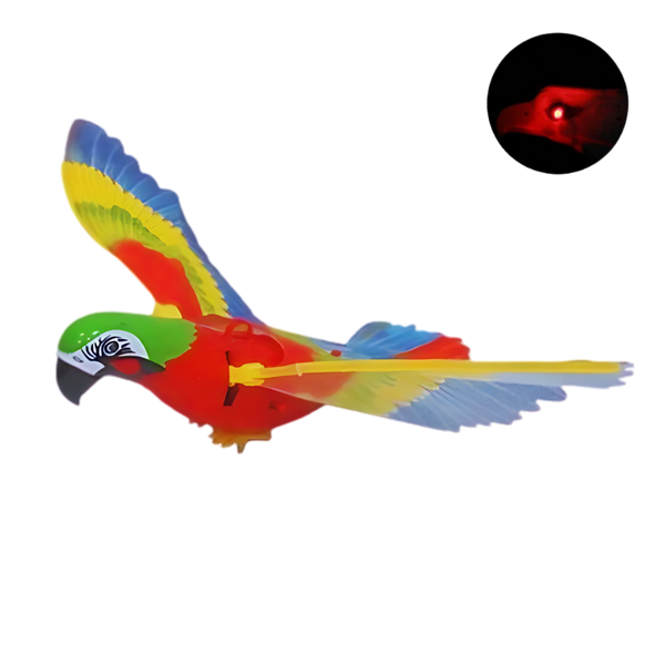 Ceiling Mounted Bird Mimic Cat Toy For Active Play And Exercise