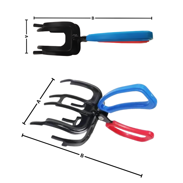 Slip Free Fish Gripper With Ergonomic Handle For Safe Catch