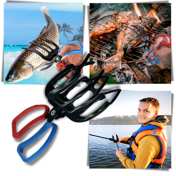 Slip Free Fish Gripper With Ergonomic Handle For Safe Catch