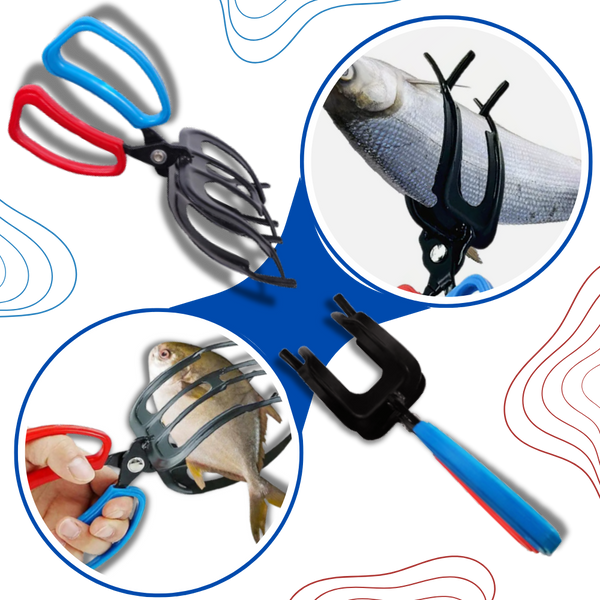 Slip Free Fish Gripper With Ergonomic Handle For Safe Catch
