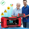 12V Battery Revive Charger With Auto Charge And Repair Mode