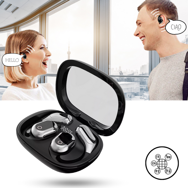 Real-Time Translation Earbuds With Crystal-Clear Audio And Comfort