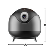 360 Degree Auto Tracking Gimbal With AI Face Tracking For Phones