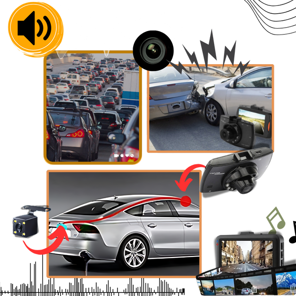 Driving Recorder 1080p With All Day Loop Recording And Night Vision