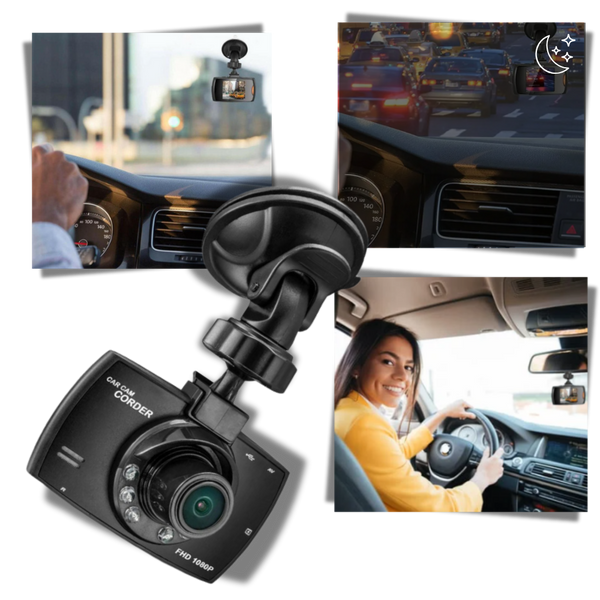 Driving Recorder 1080p With All Day Loop Recording And Night Vision