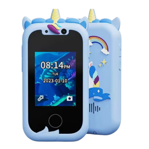 Educational Kids Phone Toy With Camera World Map And Drawing Pad