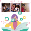 Educational Kids Phone Toy With Camera World Map And Drawing Pad