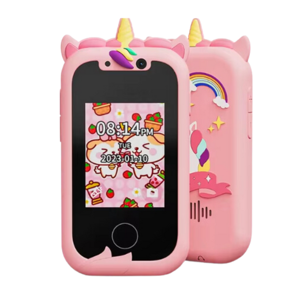Educational Kids Phone Toy With Camera World Map And Drawing Pad