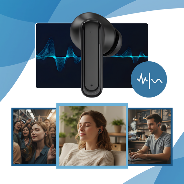 Premium Active Noise Canceling Earbuds With Immersive Sound