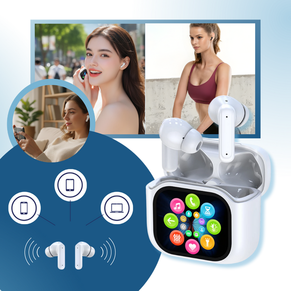 Premium Active Noise Canceling Earbuds With Immersive Sound