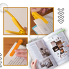 Smart Silicone Bookmarks For Seamless Page Tracking And Non Slip Grip