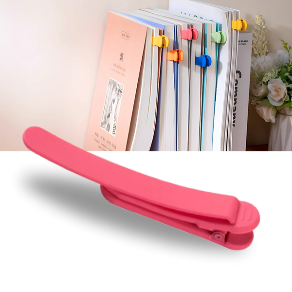 Smart Silicone Bookmarks For Seamless Page Tracking And Non Slip Grip