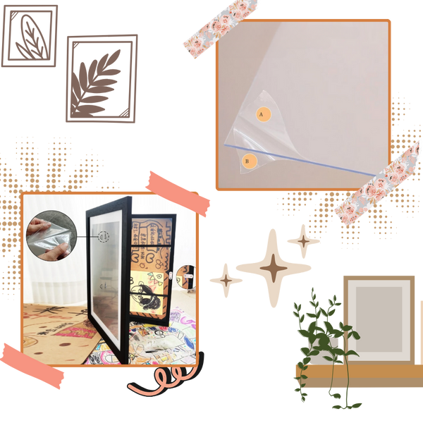 Smooth Finish Colorful Kids Art Frames With Easy Swap Display