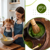 Bamboo Matcha Whisk With 76 Prongs For Silky Smooth Froth
