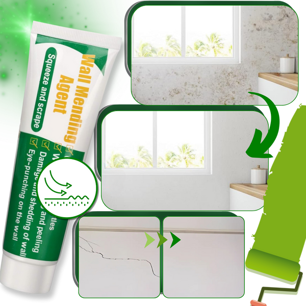 Wall Repair Paste Fills Cracks and Holes for a Smooth Quick Dry Finish
