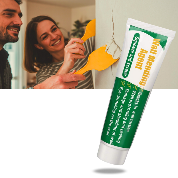Wall Repair Paste Fills Cracks and Holes for a Smooth Quick Dry Finish