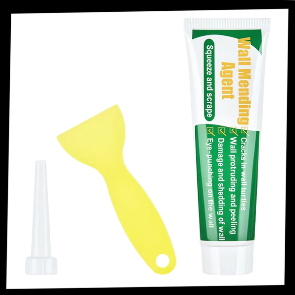 Wall Repair Paste Fills Cracks and Holes for a Smooth Quick Dry Finish