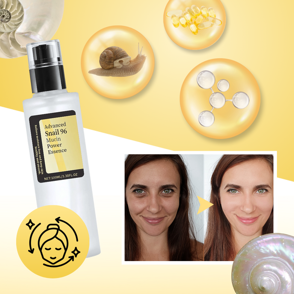 Snail Mucin Hydration Serum For Radiant Even Skin Tone And Glow