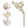Snake Tassel Hair Claw Clip Elevates Everyday Style with Confidence