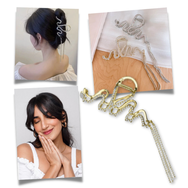 Snake Tassel Hair Claw Clip Elevates Everyday Style with Confidence