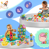 Magnetic Building Blocks for Creative STEM Play and Problem Solving