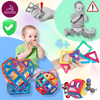 Magnetic Building Blocks for Creative STEM Play and Problem Solving