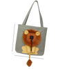 Breathable Lion Cat Carrier For Lightweight Travel Comfort