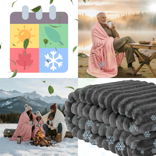 Luxurious Flannel Blanket With Lightweight Warmth And Breathable Comfort