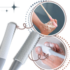 Gentle Bristle Foot Brush For Precise Toe Cleaning Ergonomic Handle