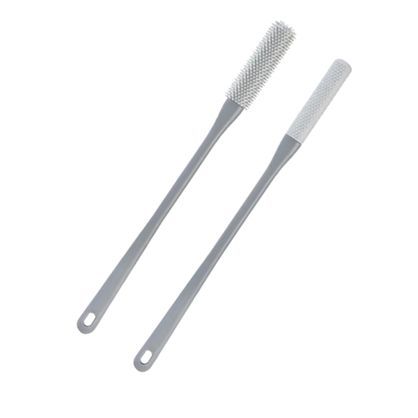 Gentle Bristle Foot Brush For Precise Toe Cleaning Ergonomic Handle