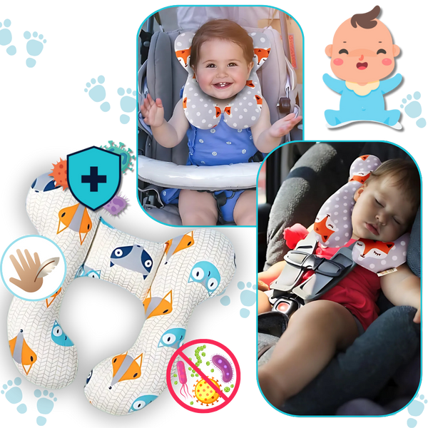 Ergonomic Baby Support Cushion With Hypoallergenic Filling