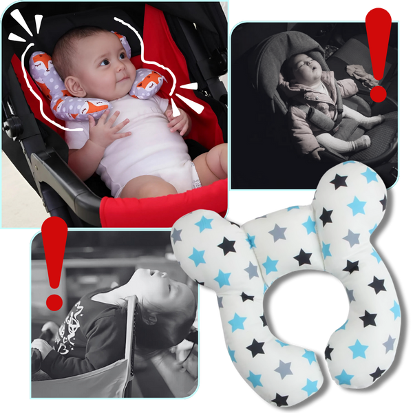 Ergonomic Baby Support Cushion With Hypoallergenic Filling