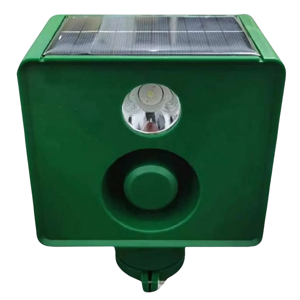 Solar Motion Activated Animal Deterrent With Wide Coverage