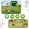 Solar Motion Activated Animal Deterrent With Wide Coverage