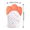 Baby Teething Mitten With BPA Free Silicone for Gentle Relief